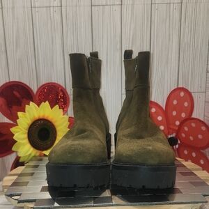 DNA Couture Olive Ankle Boots